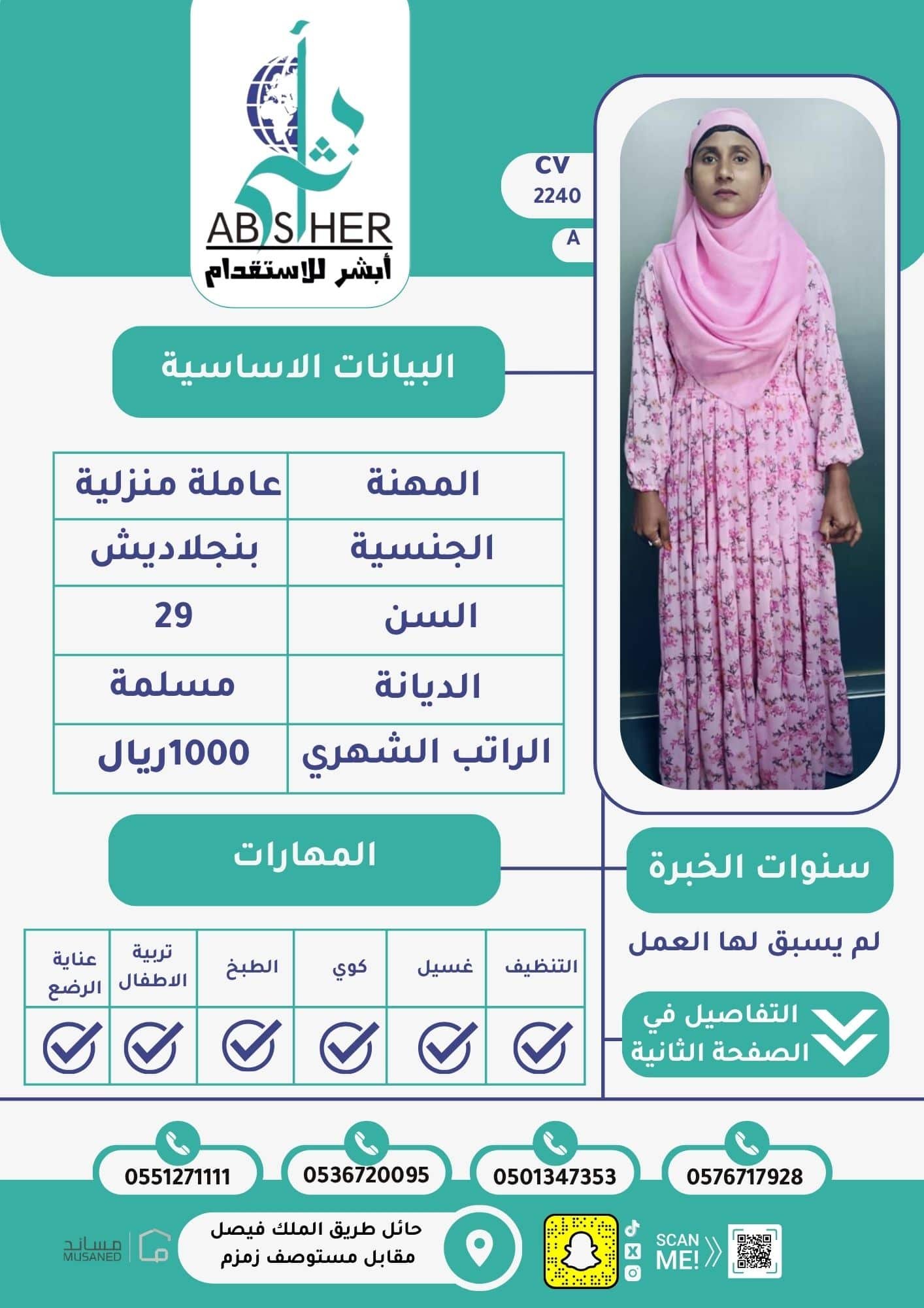 الاستقدام من كينيا – cv2204