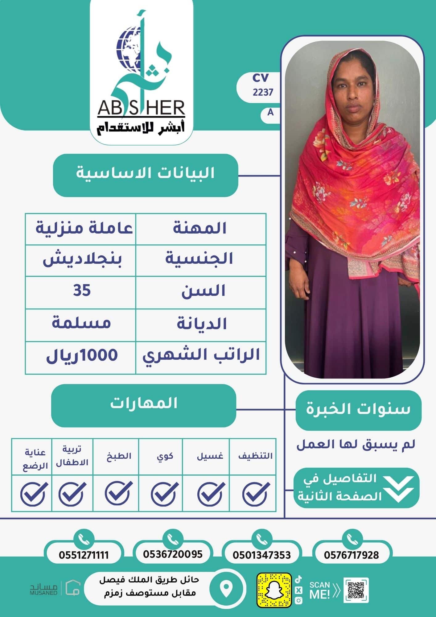 الاستقدام من كينيا – cv2204