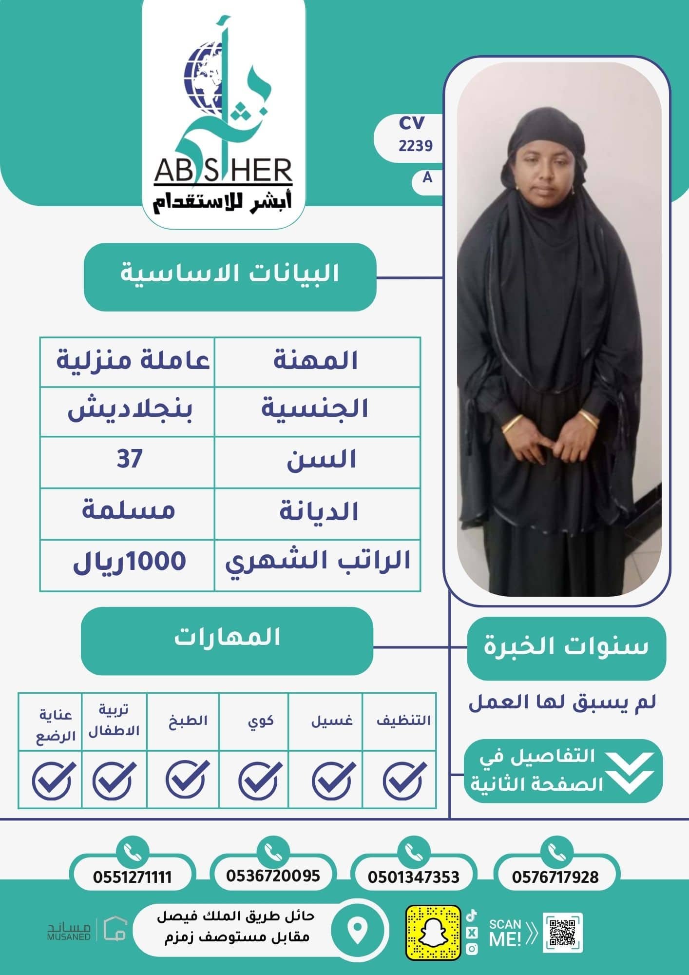 الاستقدام من كينيا – cv2204