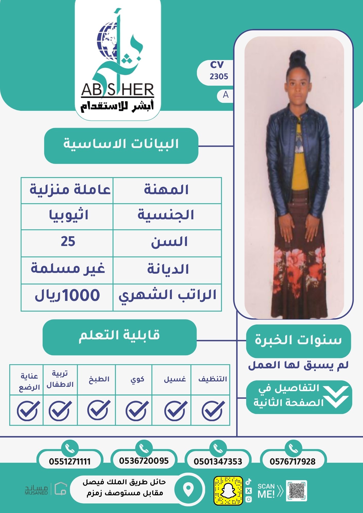 الاستقدام من كينيا – cv2288