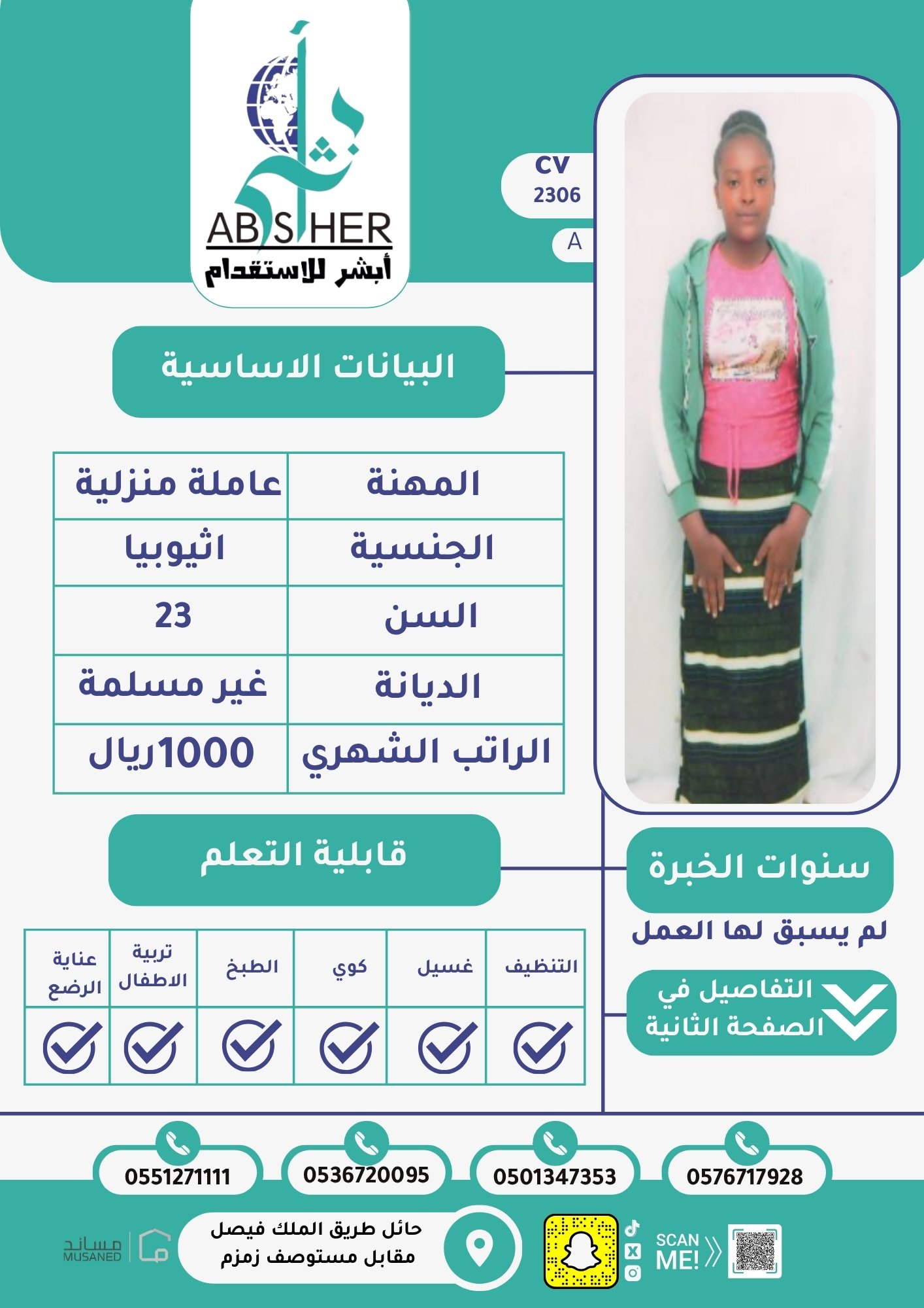 الاستقدام من كينيا – cv2288