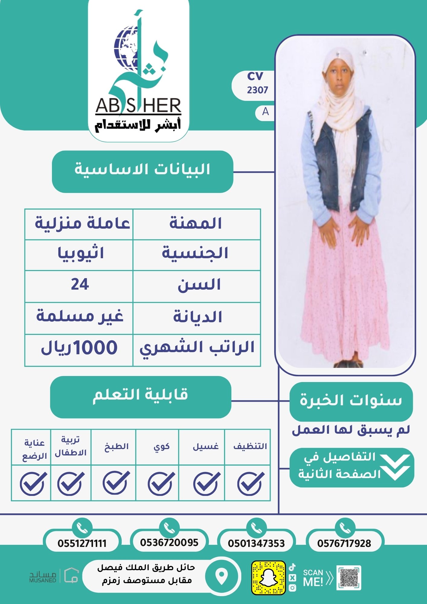 الاستقدام من كينيا – cv2288