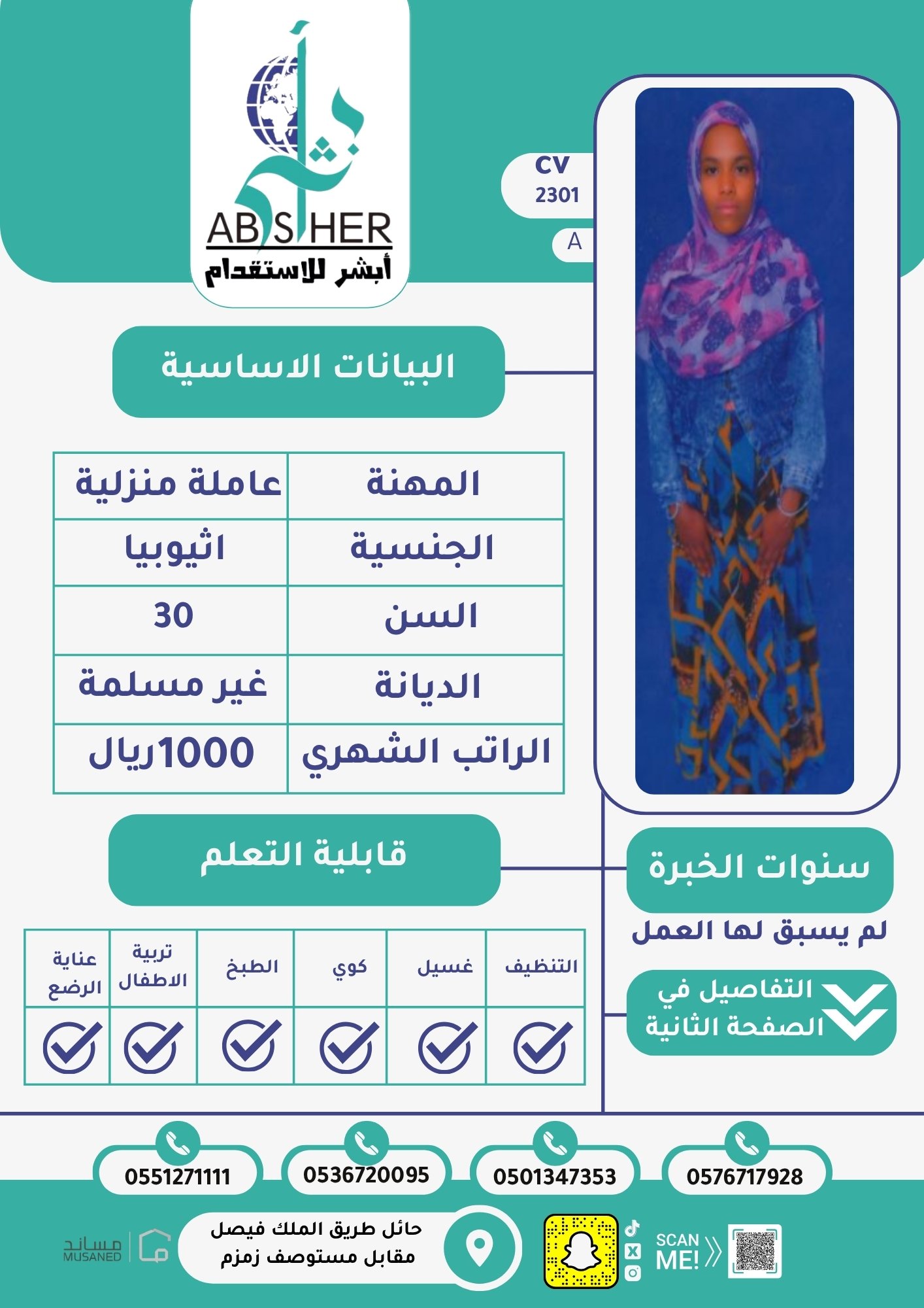 الاستقدام من كينيا – cv2288